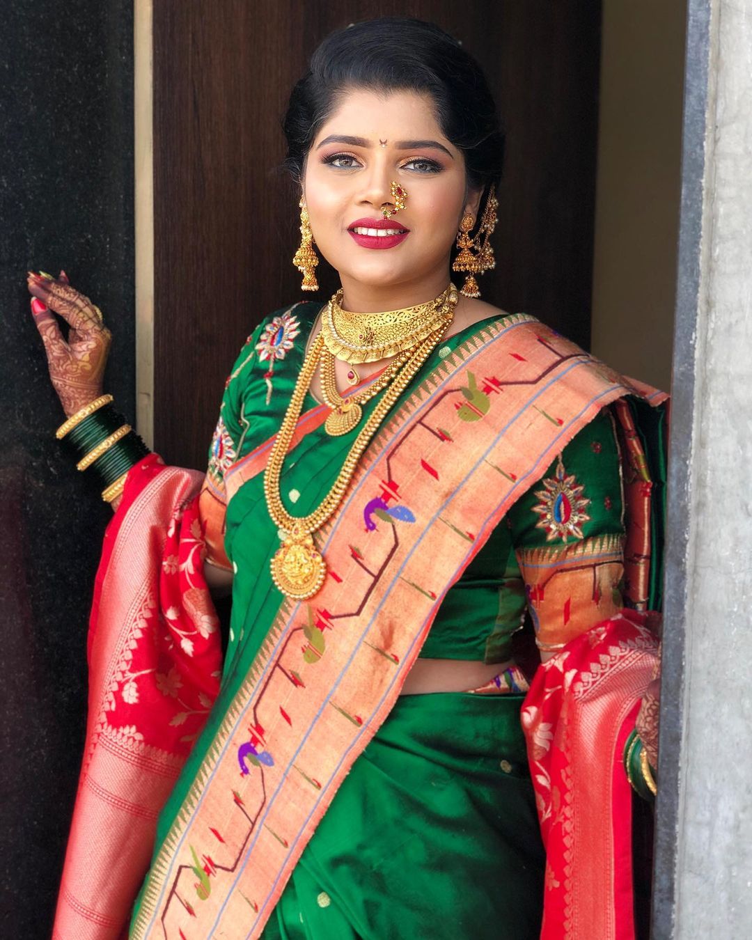 Silk Blend Banarasi Silk Wedding Wear Paithani Saree at Rs 2379/piece in  Surat
