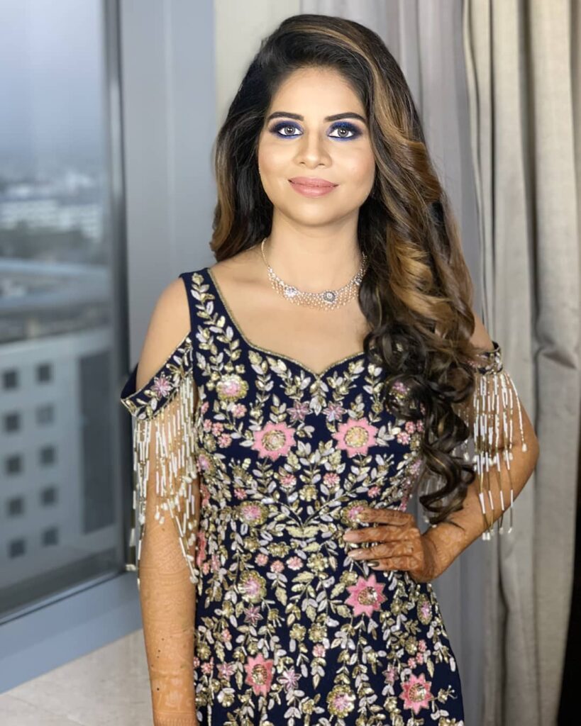 North Indian Reception Engagement Makeup By Tejaswini