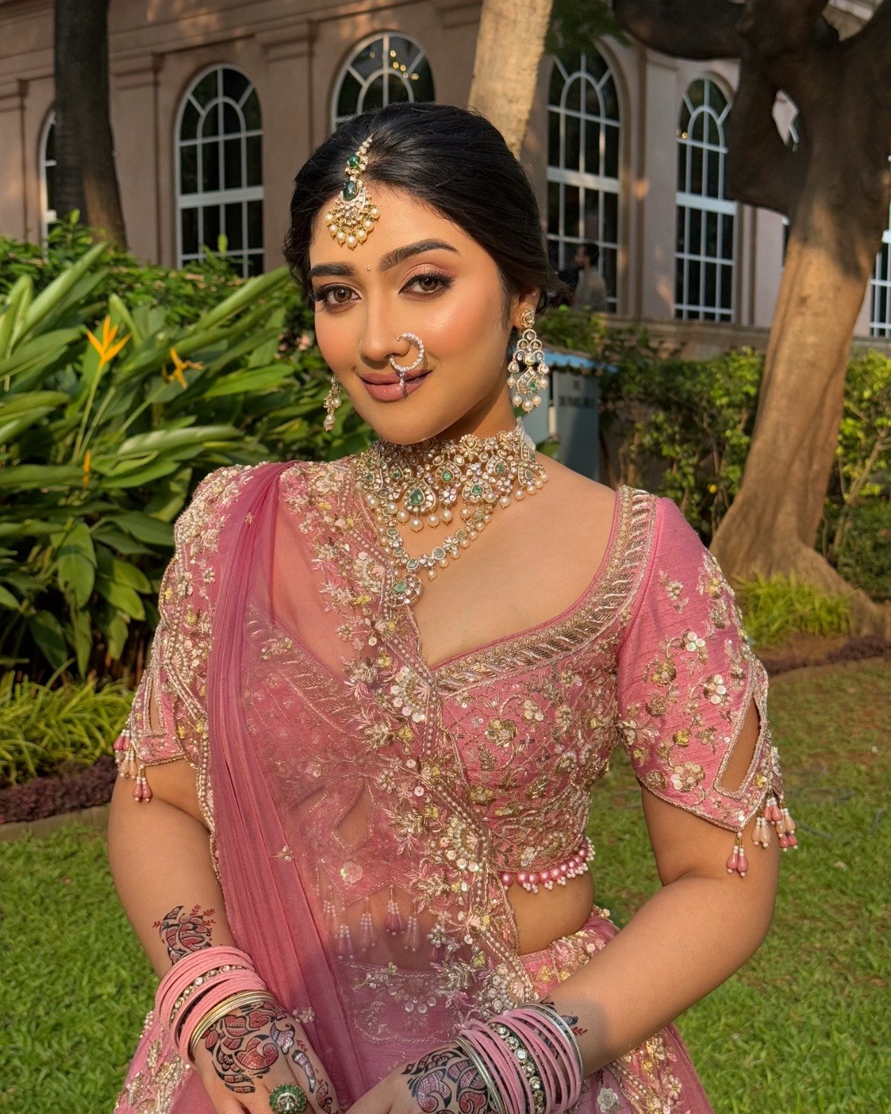Bridal makeup reel by Tejaswini