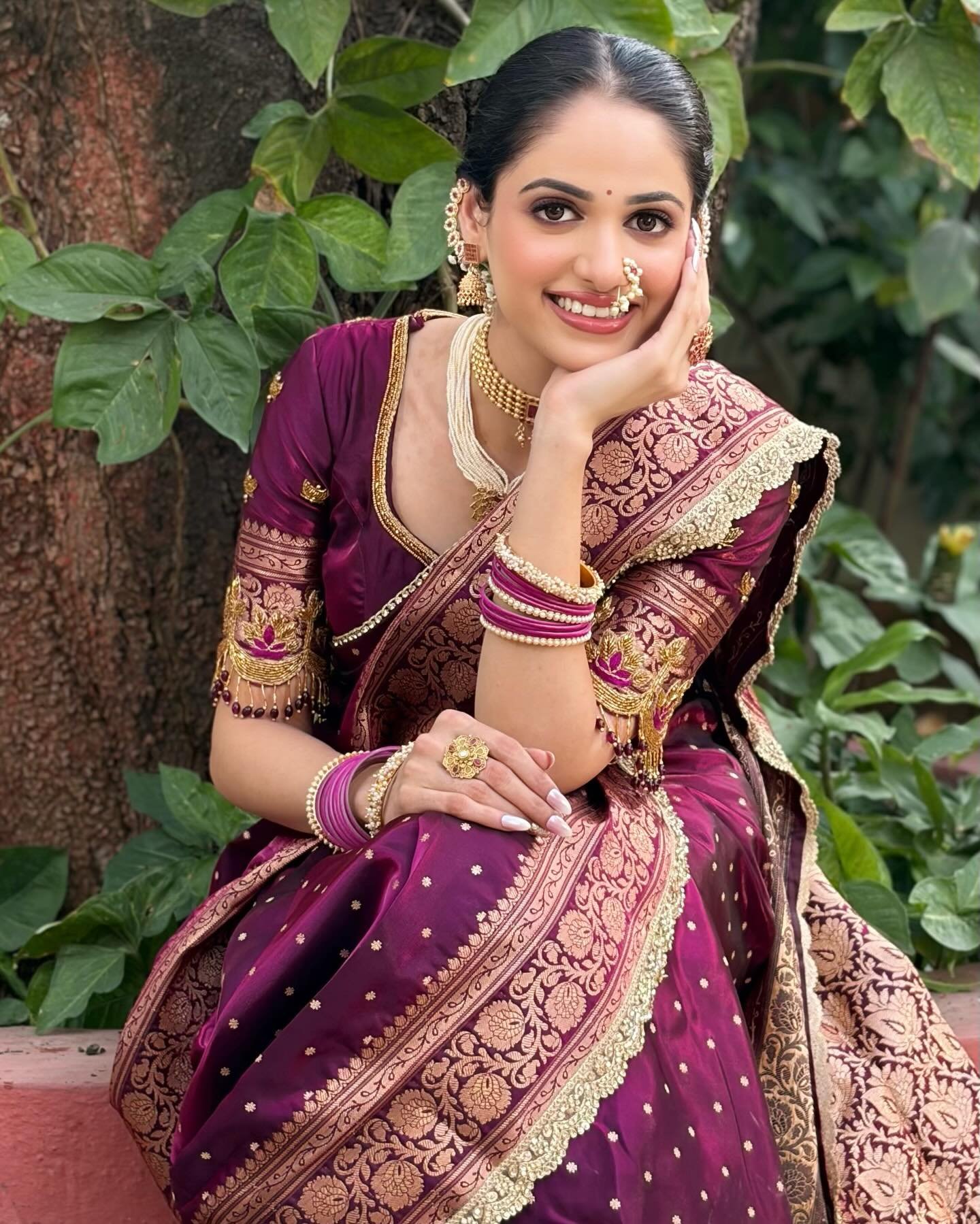 Modern Marathi bride makeup