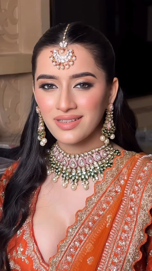 Bridal makeup reel by Tejaswini