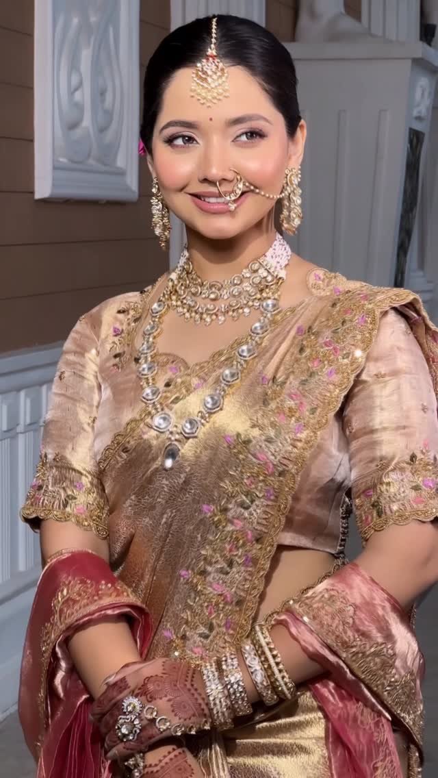 Bridal wedding-day look by Tejaswini, priced from Rs 50,000