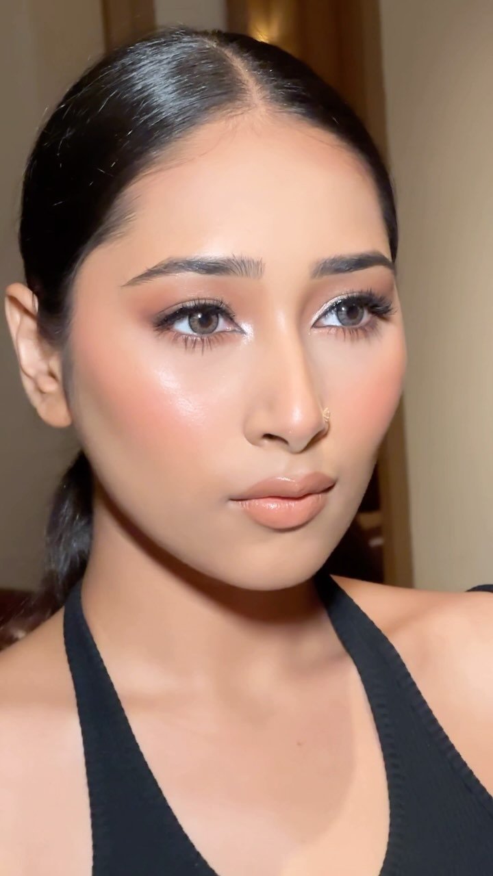 North Indian sangeet makeup by Tejaswini — bridal portfolio 16
