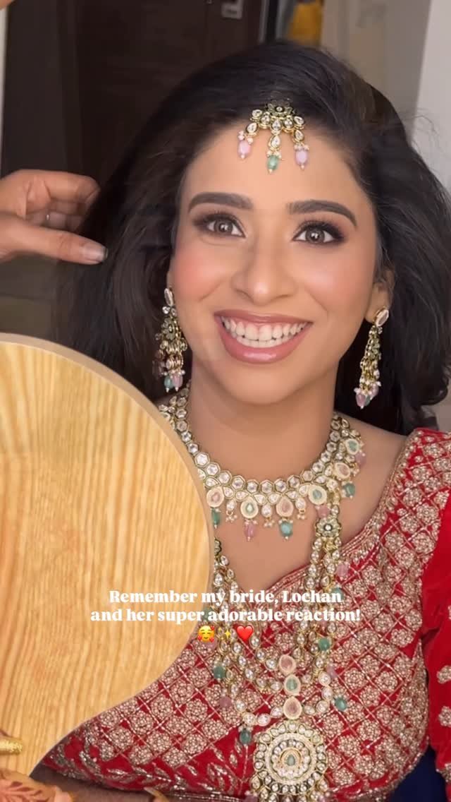 North Indian wedding makeup by Tejaswini — bridal portfolio 13
