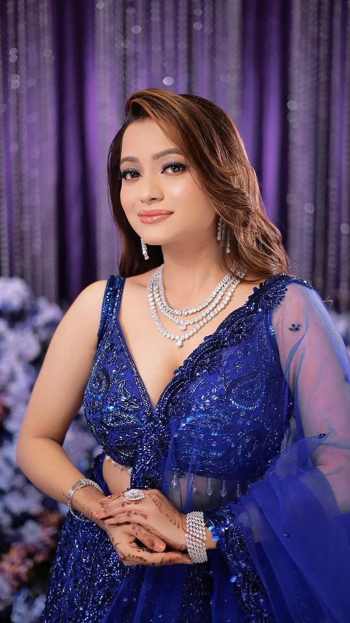 Punjabi sangeet makeup by Tejaswini — bridal portfolio 21