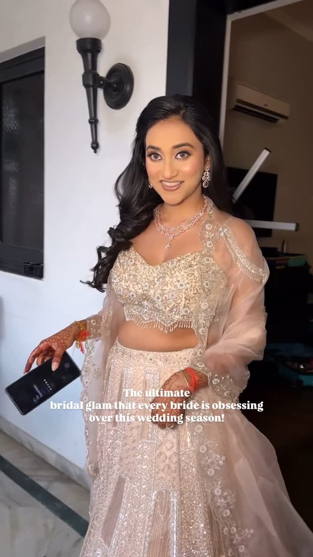Punjabi sangeet makeup by Tejaswini — bridal portfolio 22
