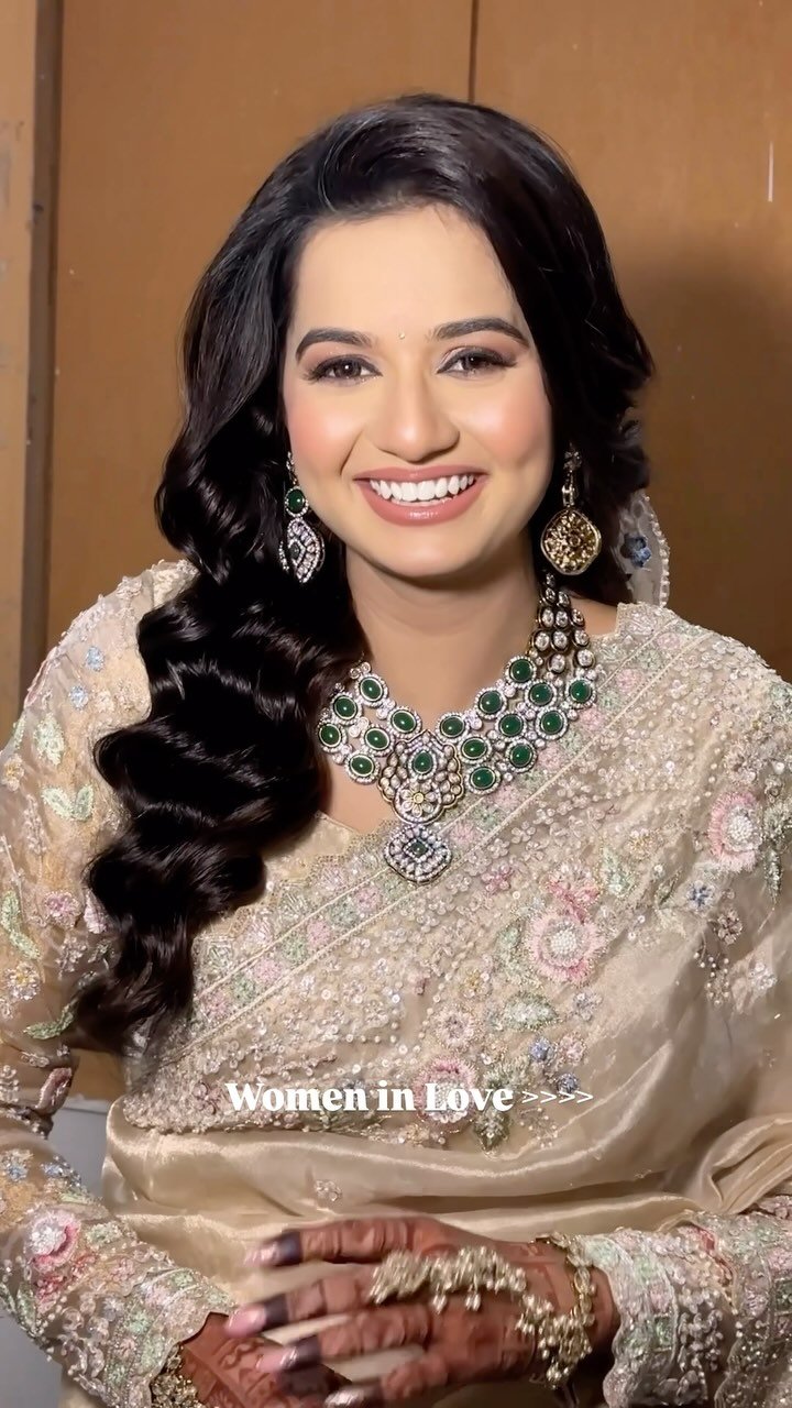 Marathi reception makeup reel by Tejaswini Makeup Artist