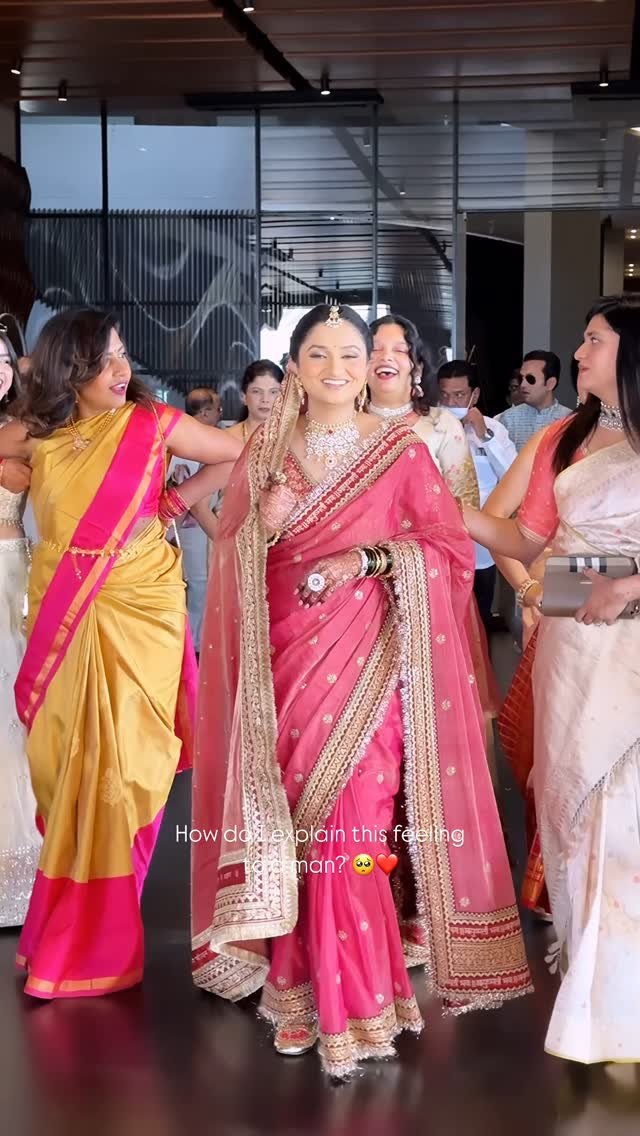 Marathi wedding makeup reel by Tejaswini Makeup Artist