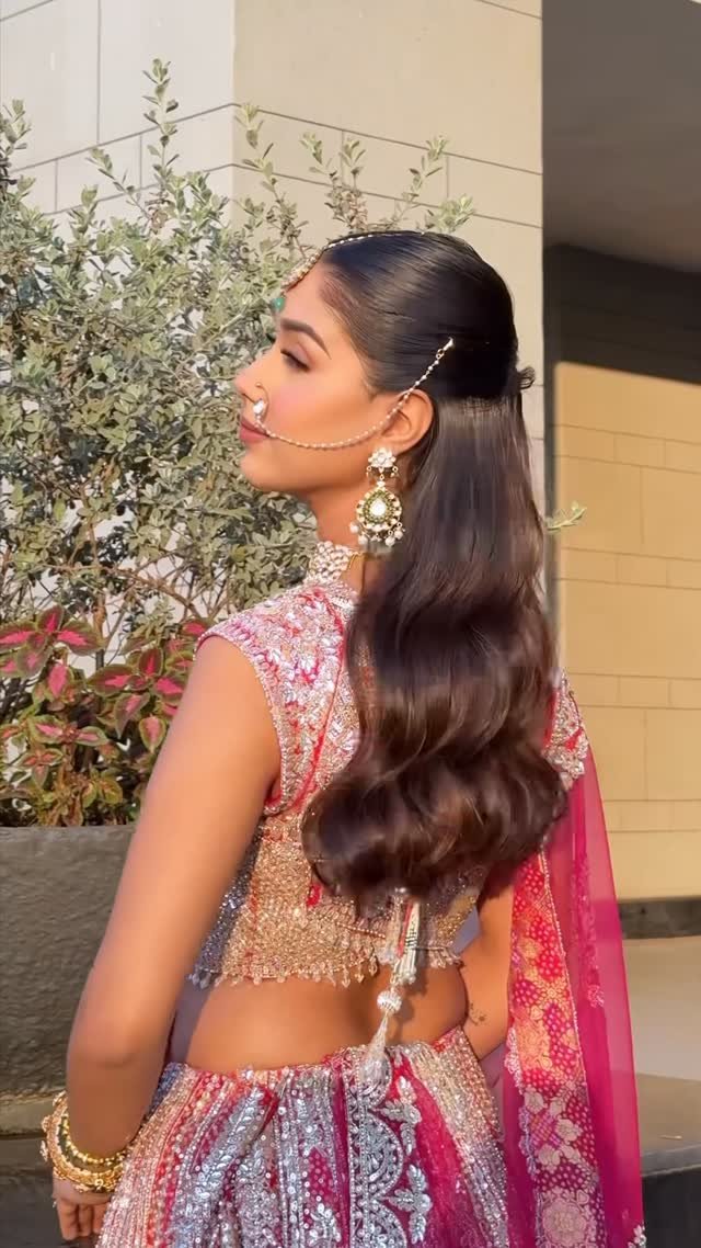 Punjabi wedding makeup reel by Tejaswini Makeup Artist