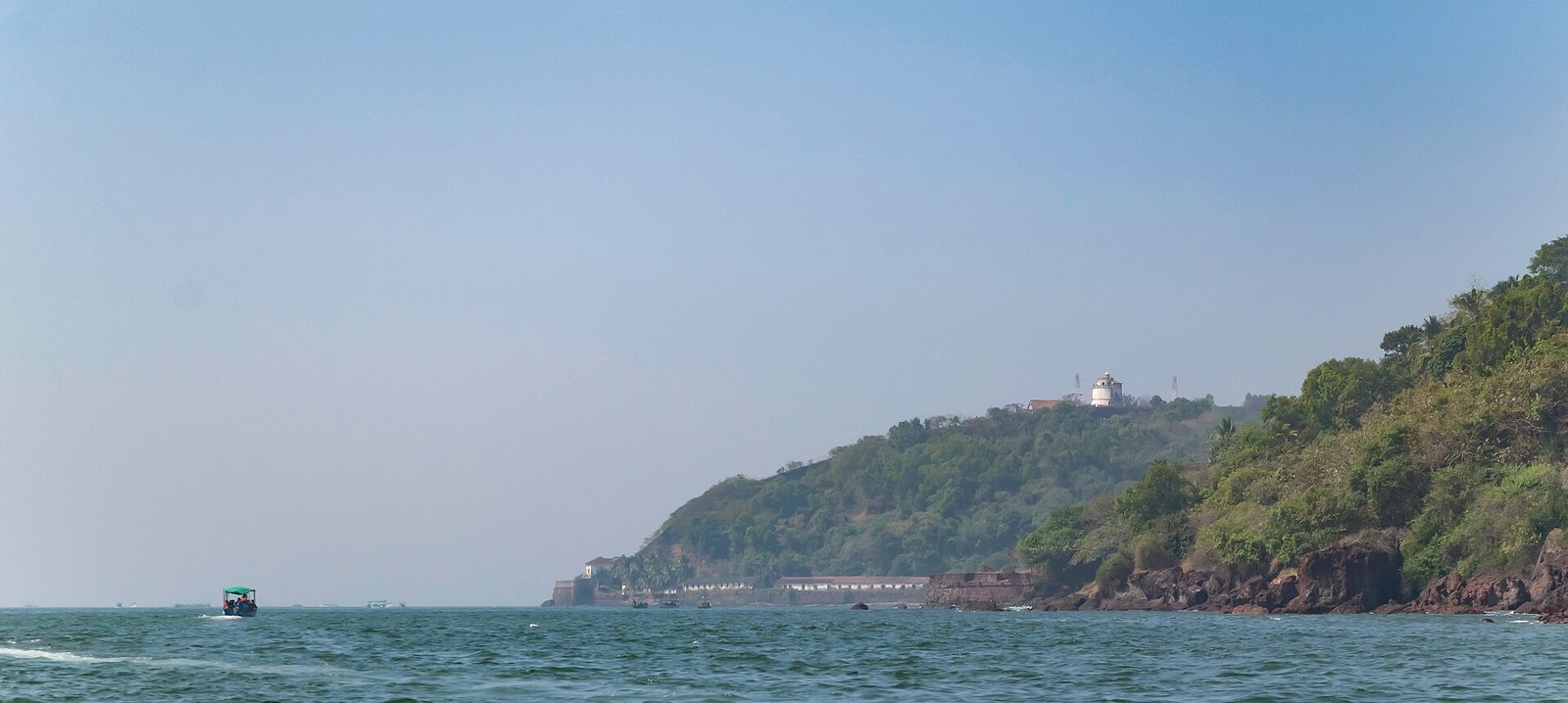 Fort Aguada above Sinquerim, North Goa