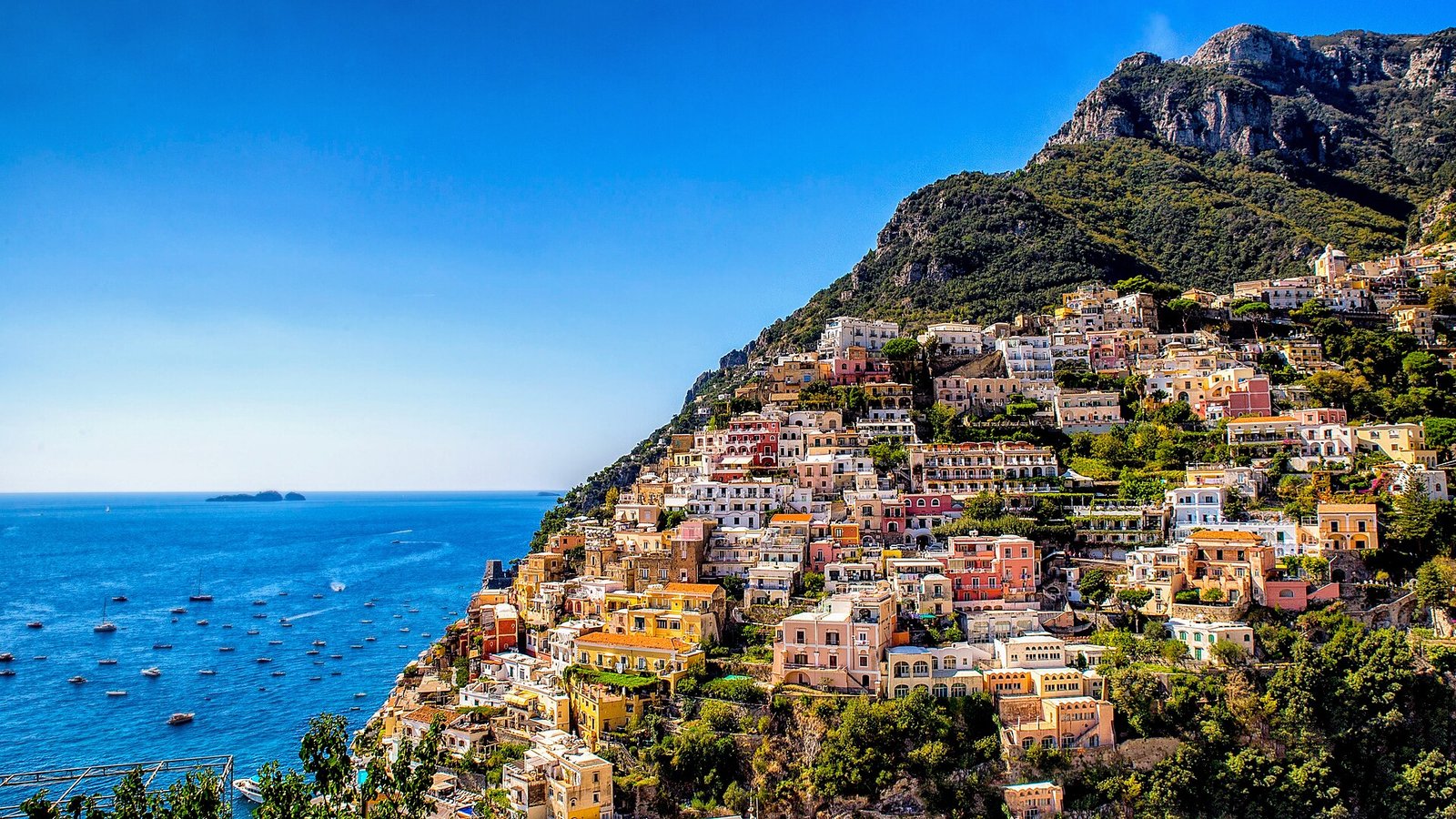 Positano on the Amalfi Coast