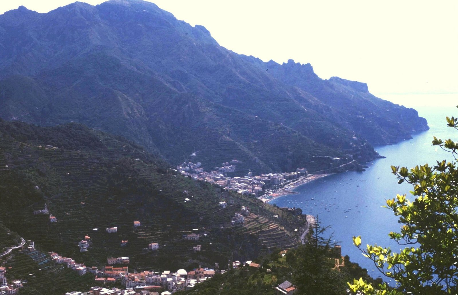 The coast below Ravello