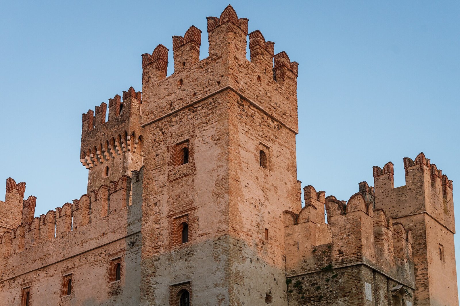 Scaligero Castle in Sirmione, Lake Garda