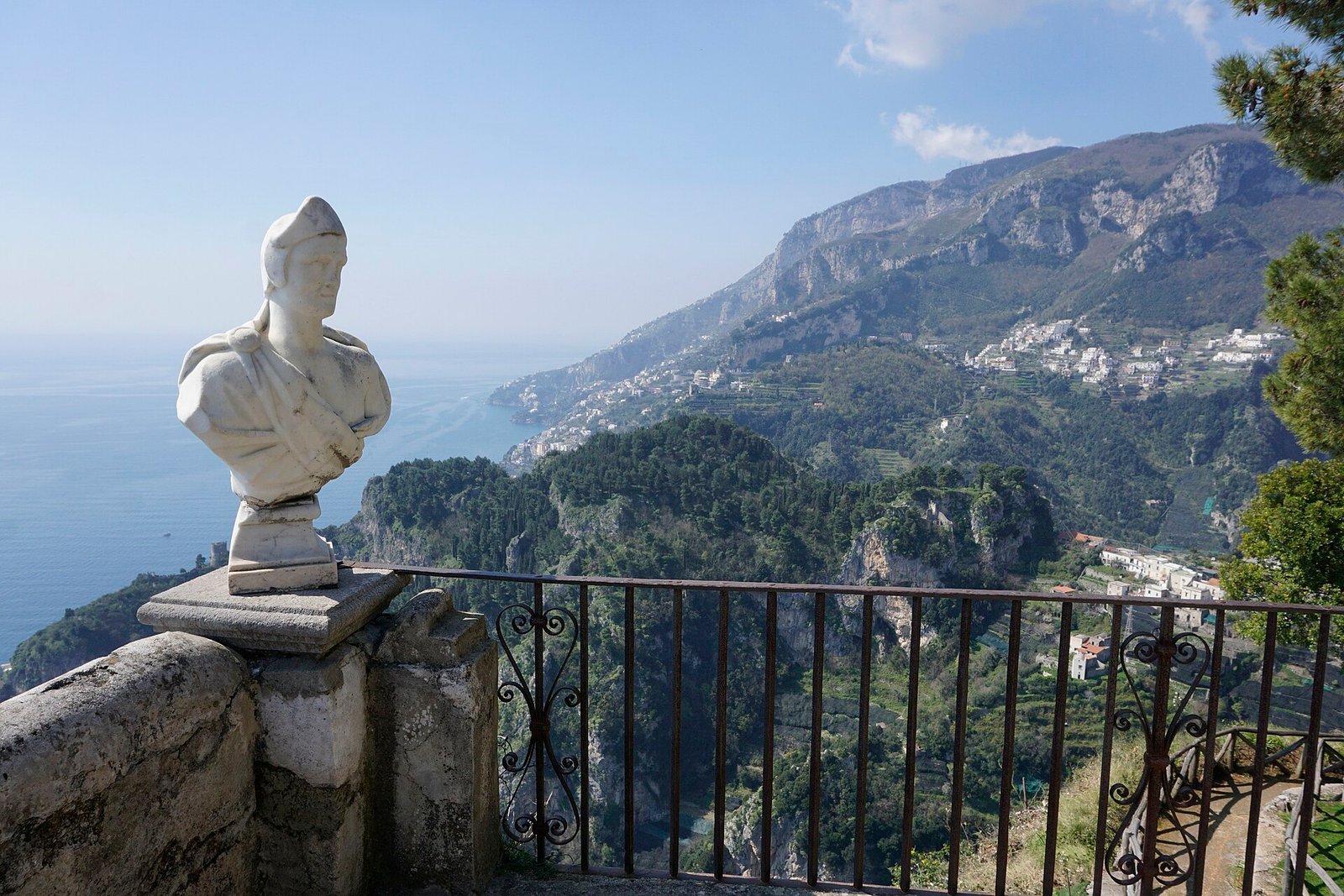 The Terrace of Infinity at Villa Cimbrone, Ravello