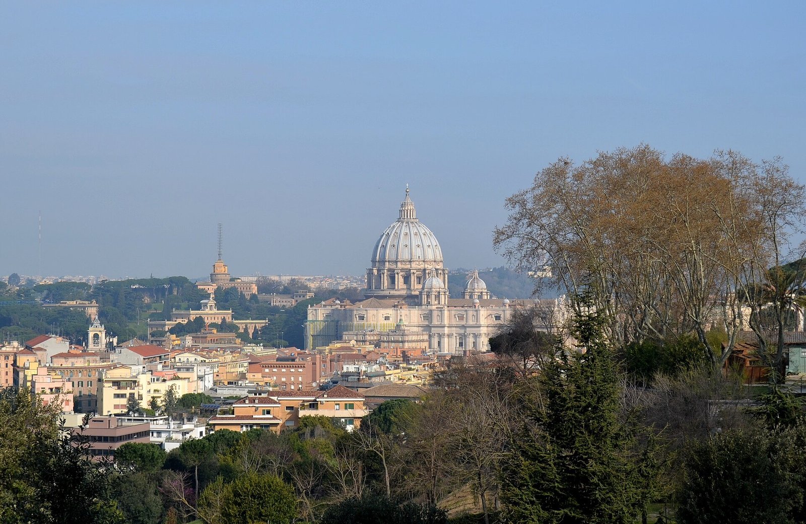 Rome seen from the Janiculum hill