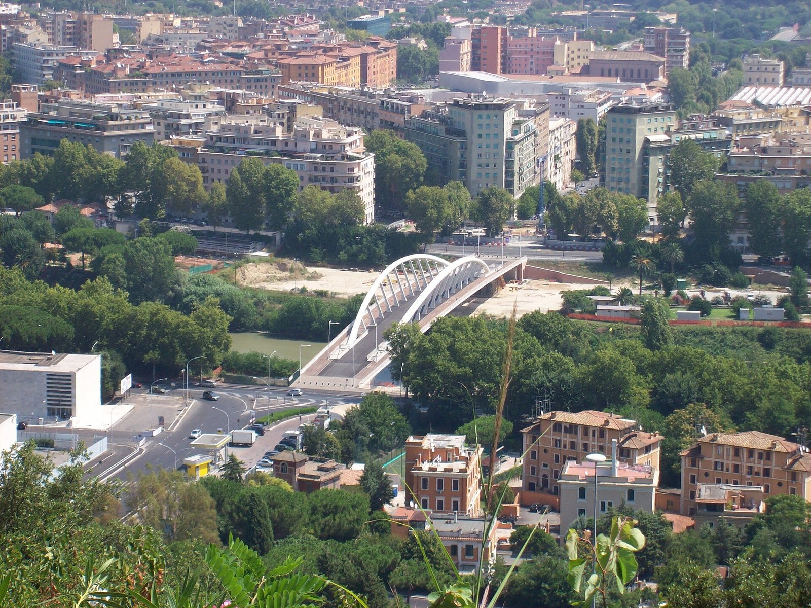 Rome seen from Monte Mario, near Villa Miani