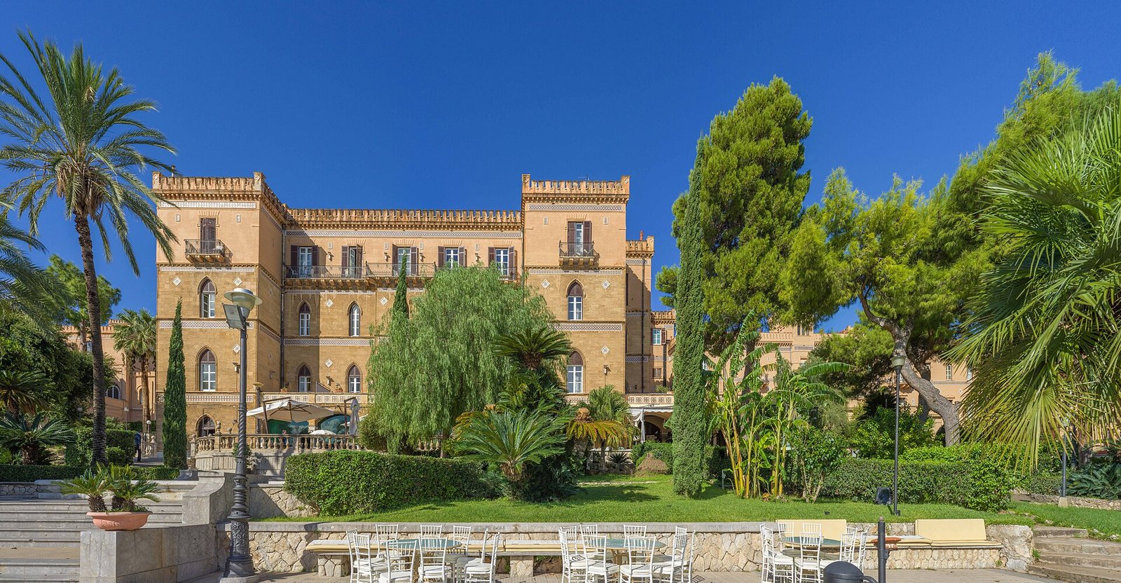 Villa Igiea, Palermo, from the garden