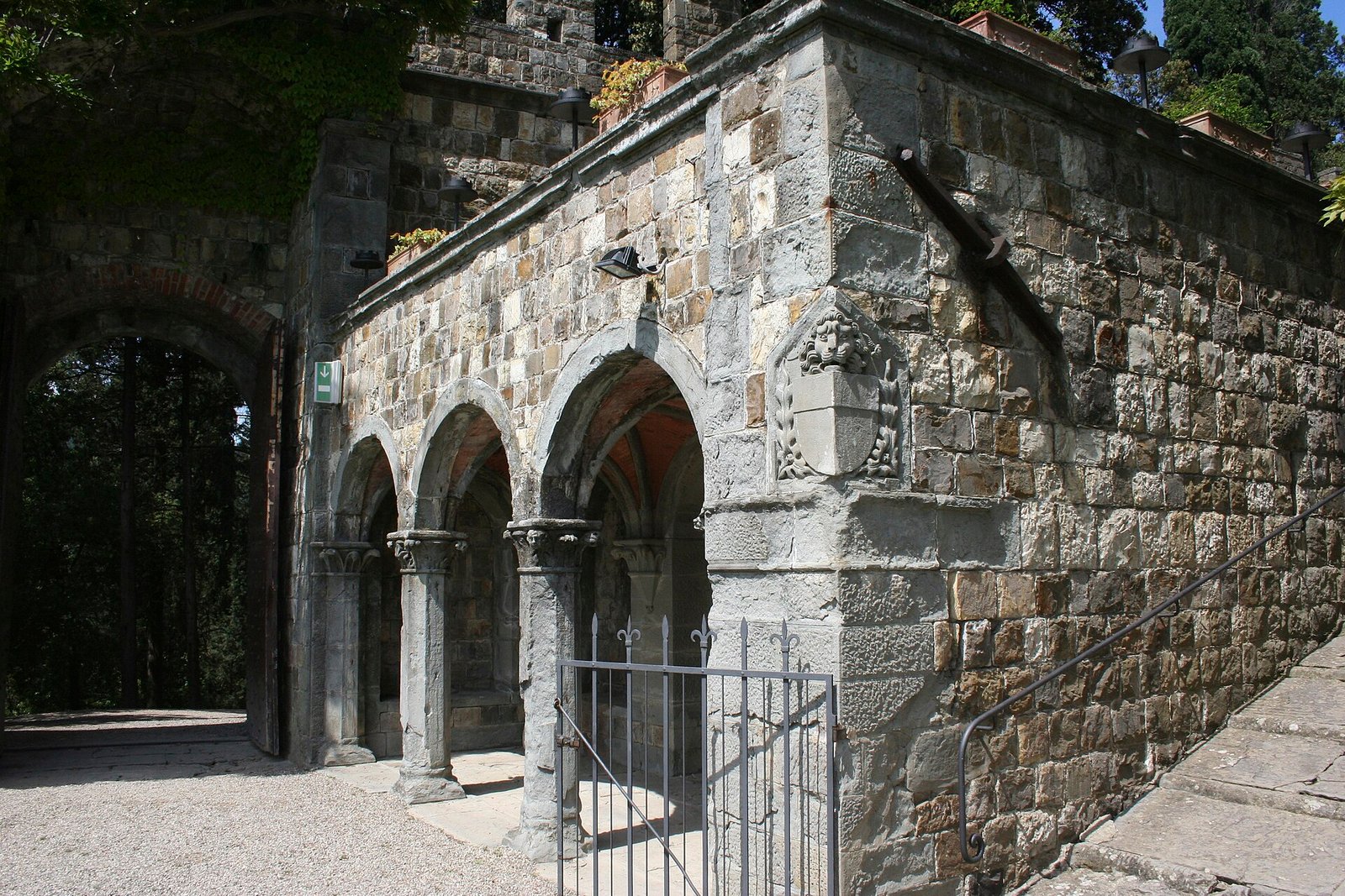 Loggia of Castello di Vincigliata, Fiesole