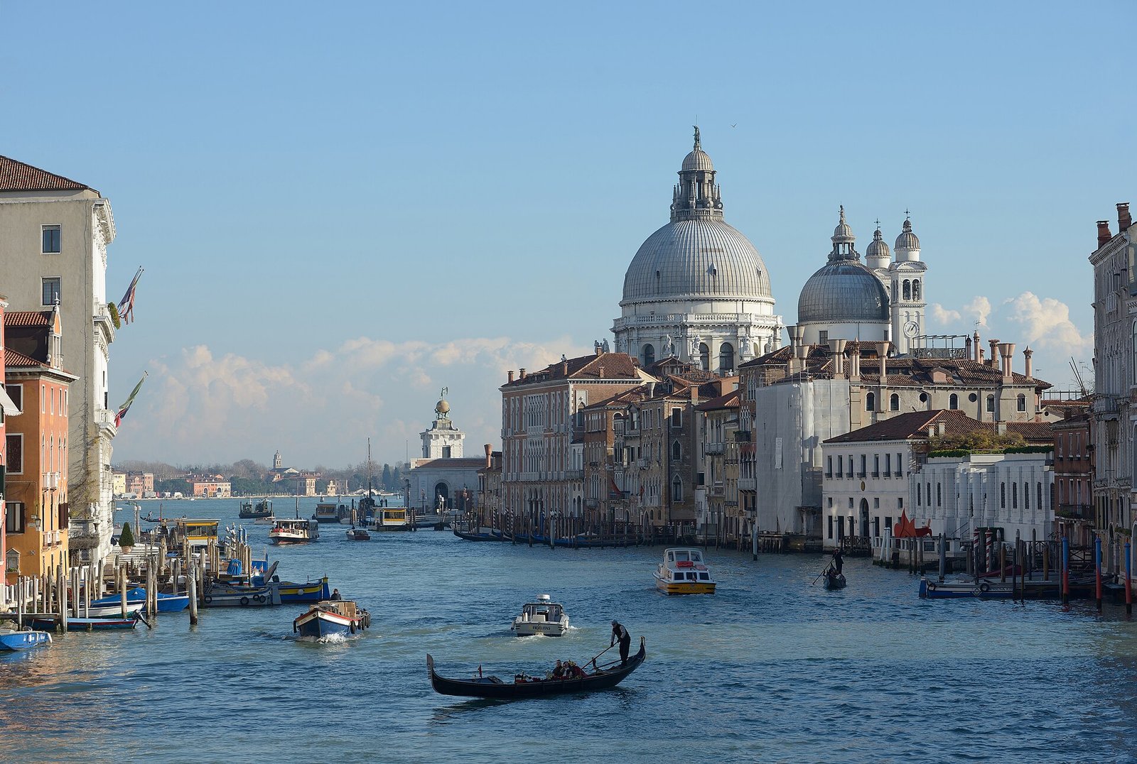 The Grand Canal from the Accademia bridge, Venice