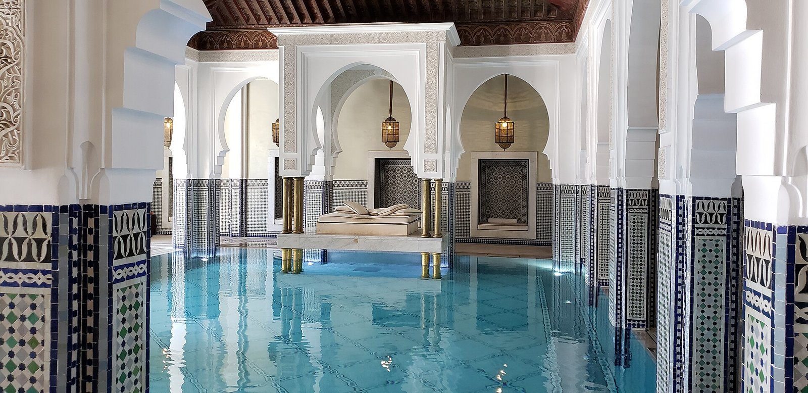 La Mamounia — the indoor pool