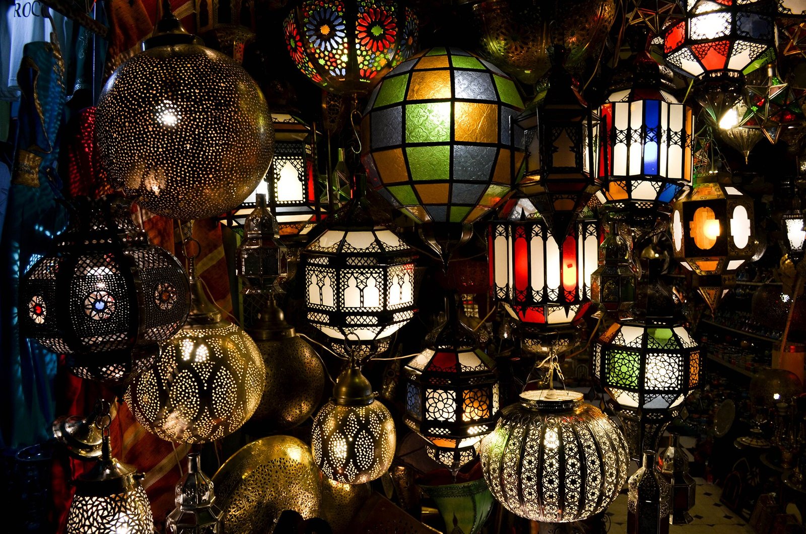 Lanterns in the medina