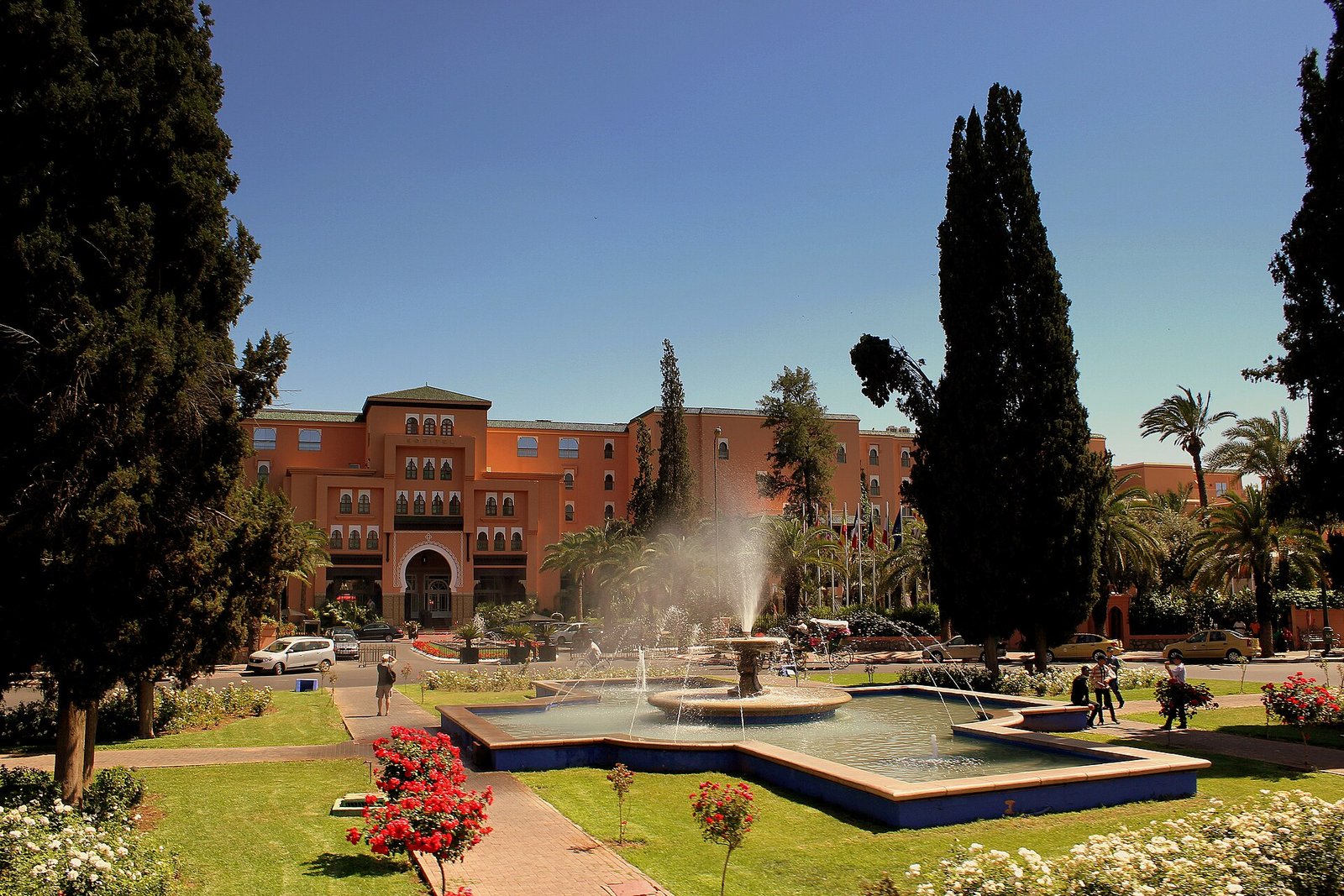 Sofitel Marrakech — fountain gardens