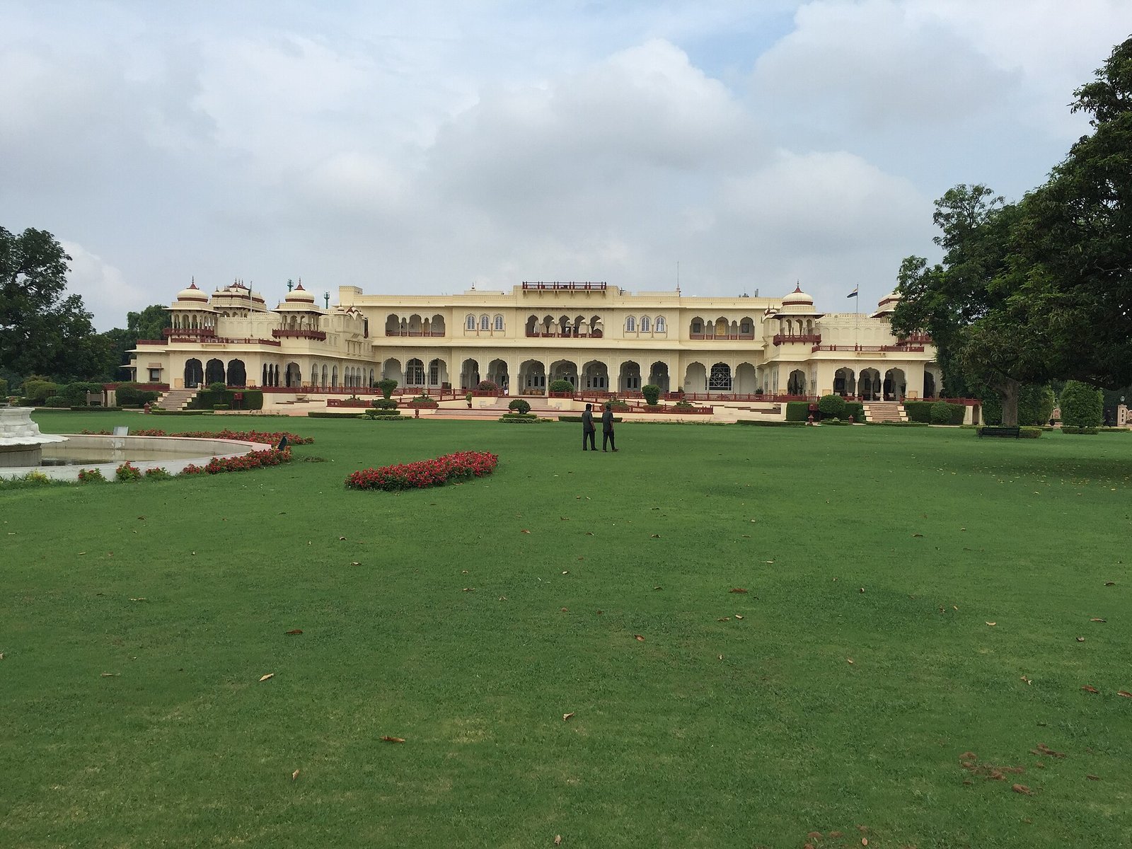 Rambagh Palace seen from its gardens, Jaipur