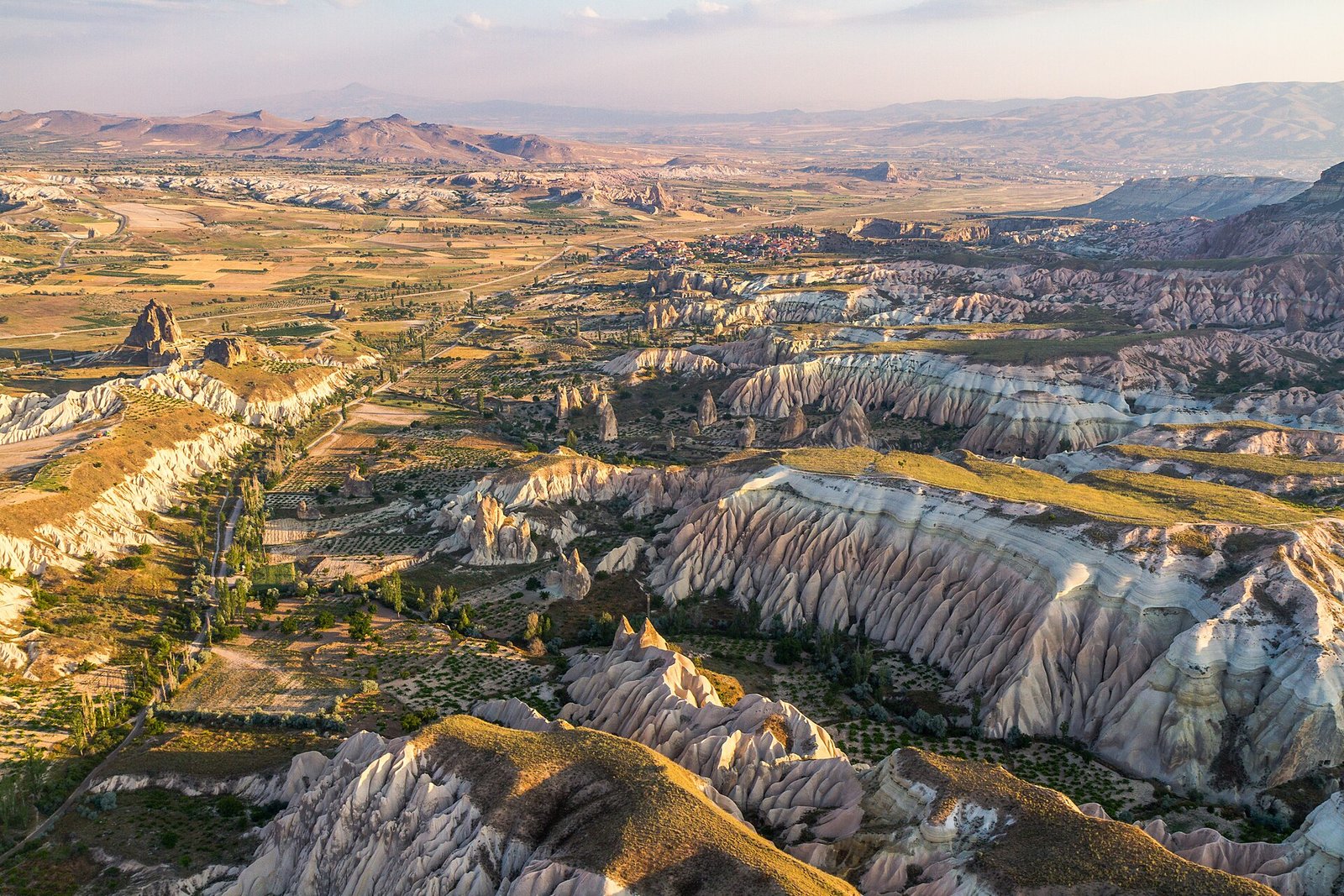 Cappadocia from a balloon