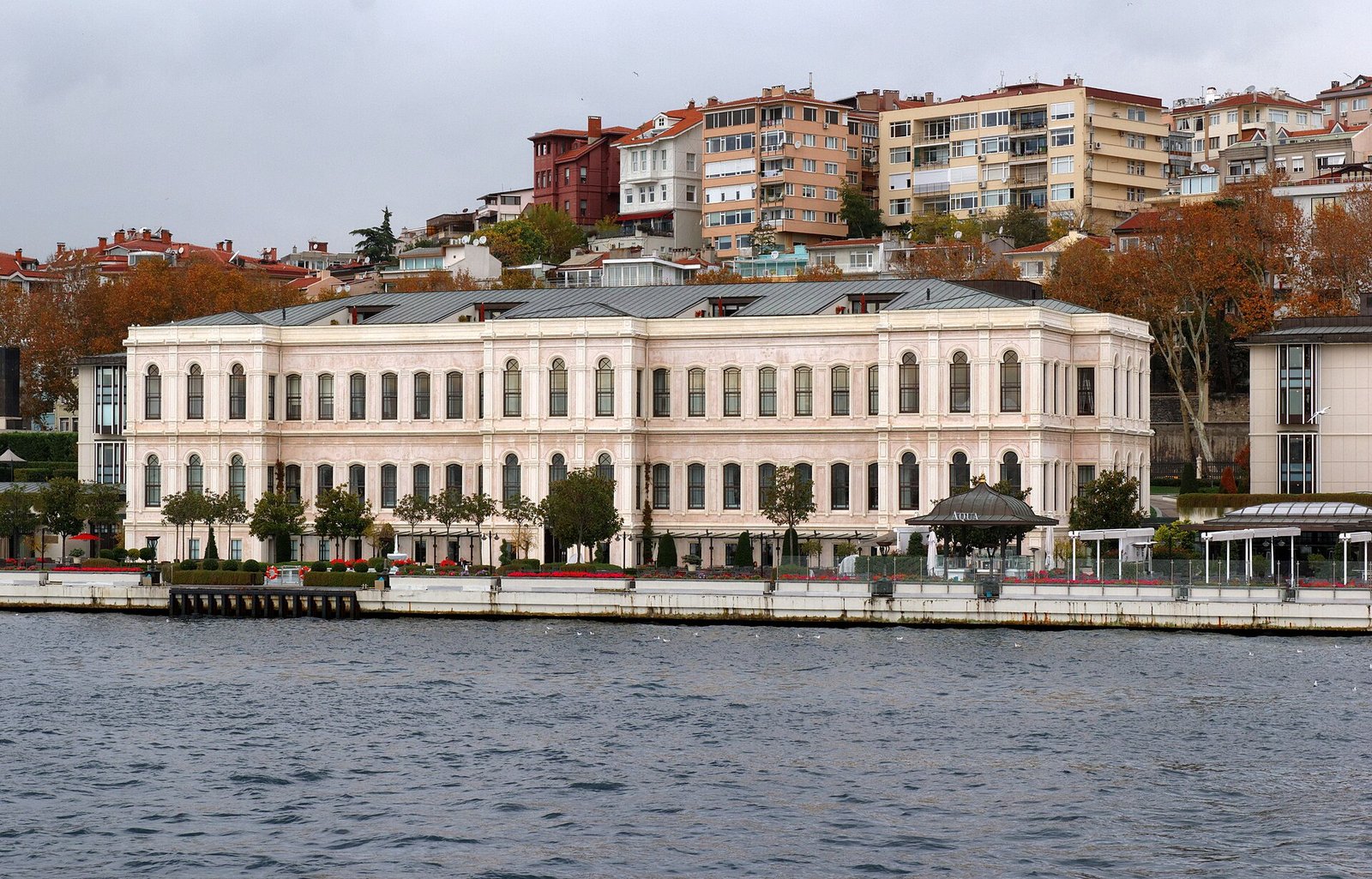 The Bosphorus shoreline near Beşiktaş