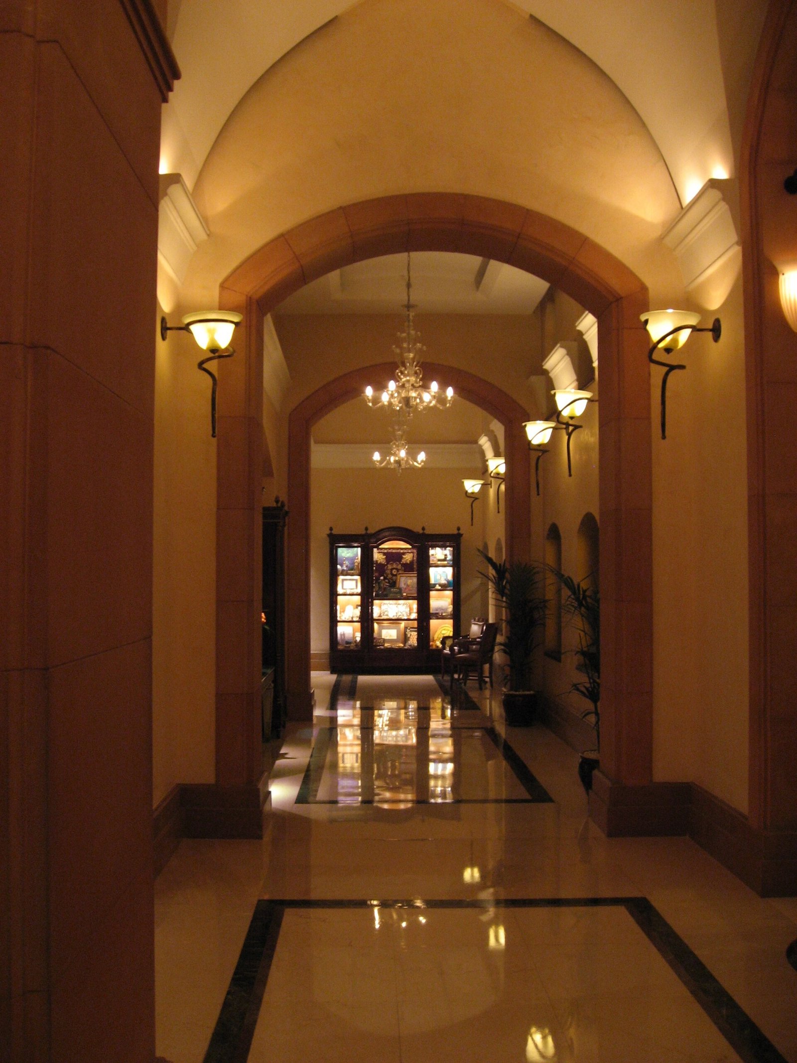 Inside the courtyard building of Four Seasons Sultanahmet